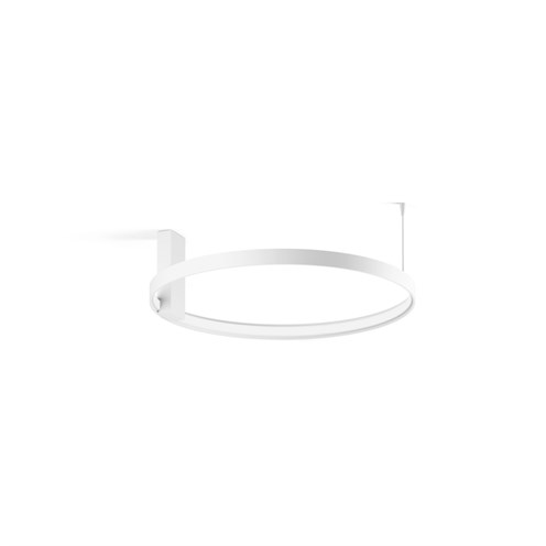 Panzeri+Zero Round Ø50 LED 29W 2039lm 3000K CRI>90, hämardatav Push/DALI, lae-/seinavalgusti, valge