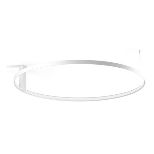 Panzeri+Zero Round Ø100 LED 54W 4079lm 3000K CRI>90, hämardatav Push/DALI, lae-/seinavalgusti, valge