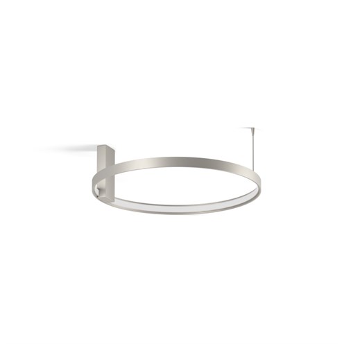 Panzeri+Zero Round Ø50 LED 29W 2039lm 3000K CRI>90, hämardatav Push/DALI, lae-/seinavalgusti, titaan