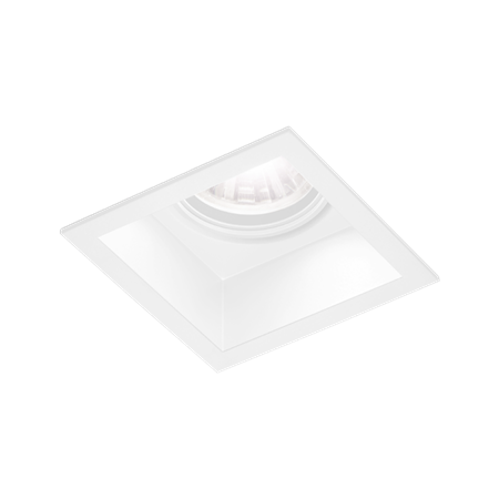 Wever & Ducré+PLANO 1.0 LED 9W 685lm 2700K CRI>90 36°, süvisvalgusti, valge, liiteseadmeta
