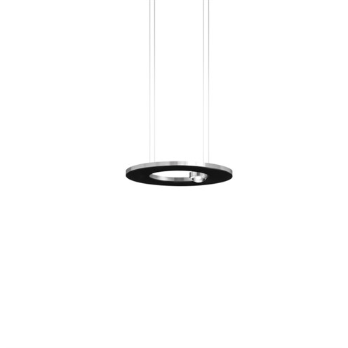 CINI&NILS+Passepartout25 Sopratavolo LED 1x9W 1000lm 2x5W 600lm 2700K CRI>92, hämardatav phase-cut, rippvalgusti, matt must