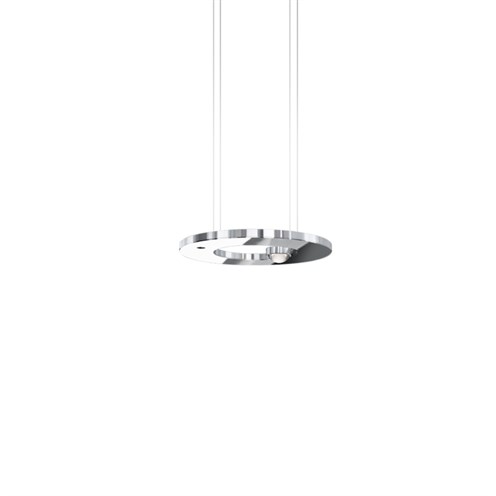 CINI&NILS+Passepartout25 Sopratavolo LED 1x9W 1000lm 2x5W 600lm 2700K CRI>92, hämardatav phase-cut, rippvalgusti, poleeritud kroom