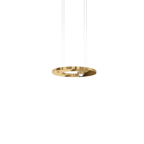 CINI&NILS+Passepartout25 Sopratavolo LED 1x9W 1000lm 2x5W 600lm 2700K CRI>92, hämardatav phase-cut, rippvalgusti, poleeritud kuld