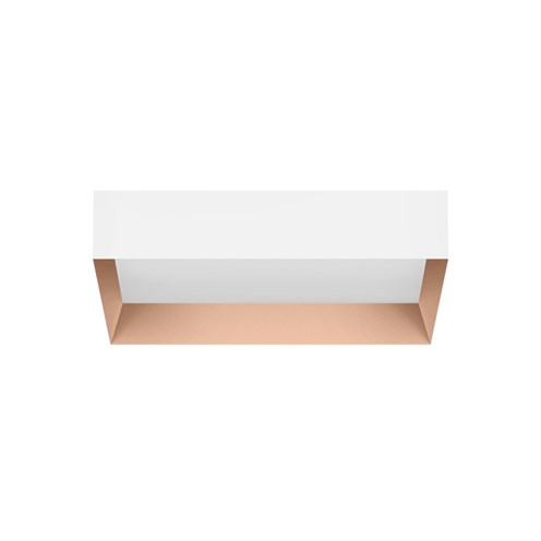 CINI&NILS+Profilo Q 500 LED 39W 4200lm 2700K, hämardatav phase-cut, lae-/seinavalgusti, valge/roosa kuld