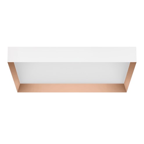 CINI&NILS+Profilo Q 800 LED 54W 7000lm 2700K, hämardatav phase-cut, lae-/seinavalgusti, valge/roosa kuld