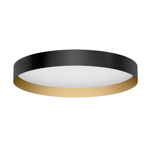 CINI&NILS+Profilo T 800 LED 65W 8600lm 2700K, hämardatav phase-cut, lae-/seinavalgusti, must/kuldne