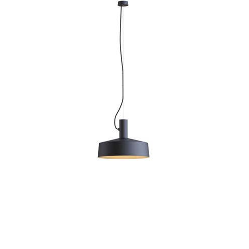 Wever & Ducré+ROOMOR CABLE 1.3 max. 15W GU10, rippvalgusti, matt must/kuldne, riputi 2,5m