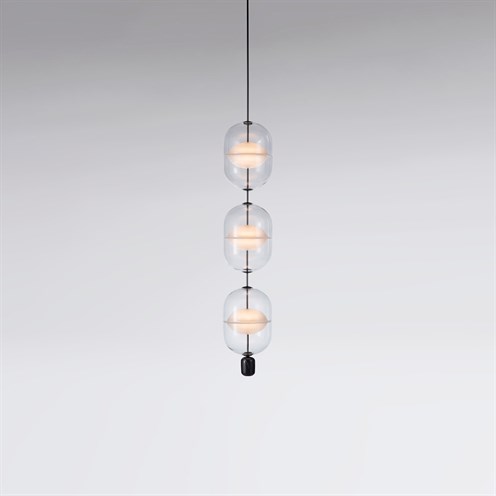 Rakumba+Indre Pendant A3 LED 3x 6,5W 714lm 2700K CRI>90, hämardatav phase-cut, rippvalgusti, viimistlus täpsustada tellimisel
