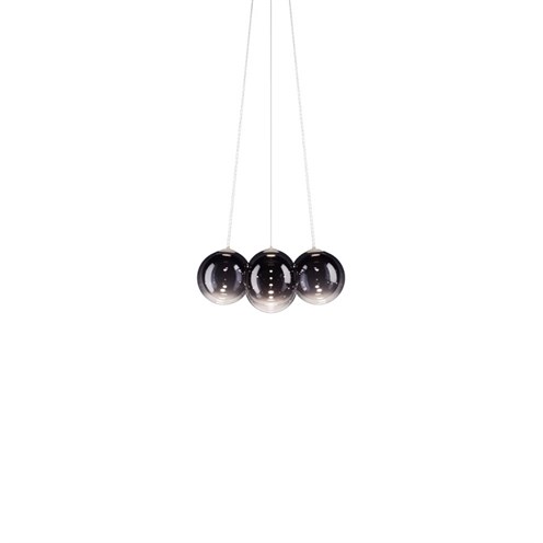 Lodes+Random Cloud 7 Ø23 LED 7x3W 3360lm 3000K CRI>90, hämardatav, rippvalgusti, suitsune