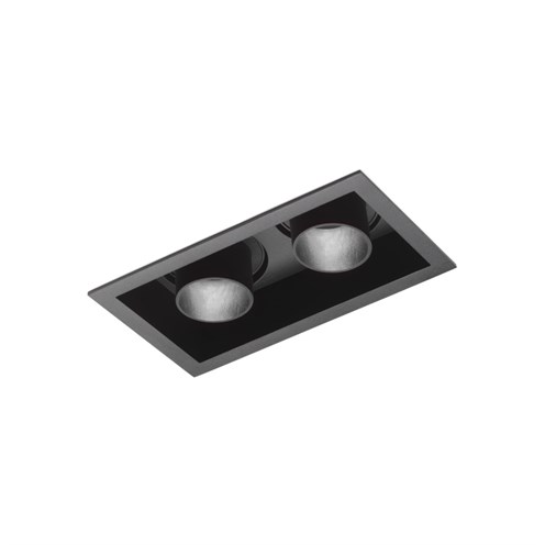 Wever & Ducré+SNEAK TRIM 2.0 LED 12/17.6W 685/920lm 350/500mA 2700K CRI>90 30°, süvisvalgusti, matt must, liiteseadmeta