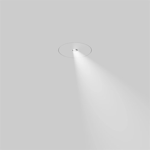XAL+SPIO 60 adjustable LED 14W 685lm 1050mA 3000K CRI>90 44°, hämardatav DALI, süvisvalgusti, valge