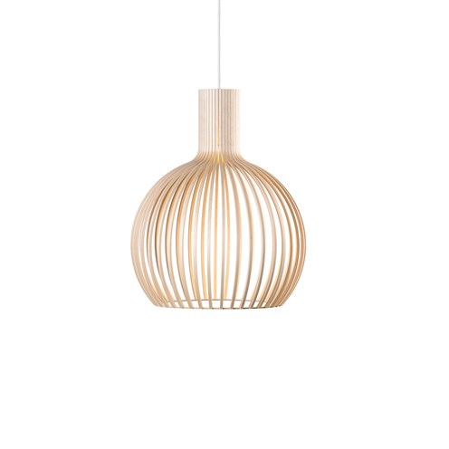 Secto Design+Octo Small 4241 LED 8W (max. 20W) E27 806lm 2700-6500K, hämardatav, rippvalgusti, naturaalne kask