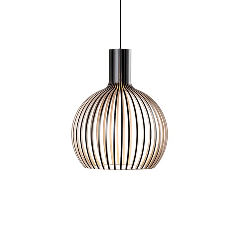 Secto Design+Octo Small 4241 LED 8W (max. 20W) E27 806lm 2700-6500K, hämardatav, rippvalgusti, must