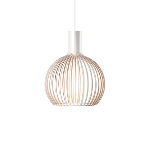 Secto Design+Octo Small 4241 LED 8W (max. 20W) E27 806lm 2700-6500K, hämardatav, rippvalgusti, valge