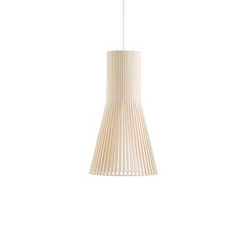 Secto Design+Secto 4201 60W E27 h=45cm naturaalne kask rippvalgusti (12 W 1060 lm 3000K DIM valgusallikas komplektis)