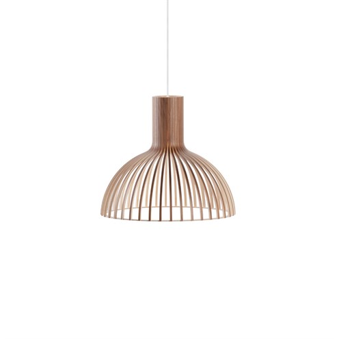 Secto Design+Victo Small 4251 LED 8W (max. 20W) E27 806lm 2700-6500K, hämardatav, rippvalgusti, vahatud pähklispoon