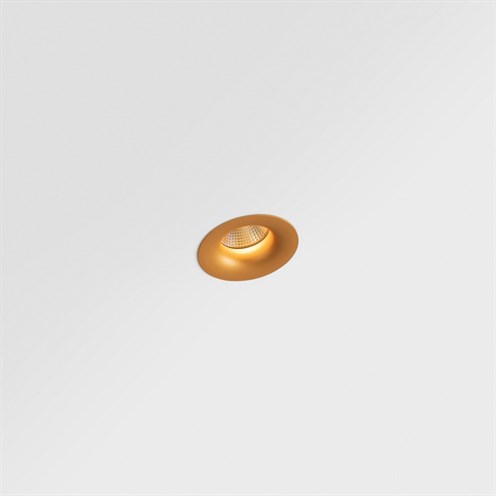 Modular+Smart Cake Recessed 82 1x LED 5/10.6W 491/847lm 350/700mA 2700K CRI>90 21°, süvisvalgusti, matt kuld, liiteseadmeta