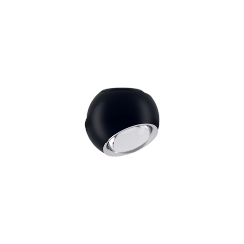 Lodes+Spider LED 10W 920lm 2700K CRI>90, hämardatav phase-cut, laevalgusti, matt must