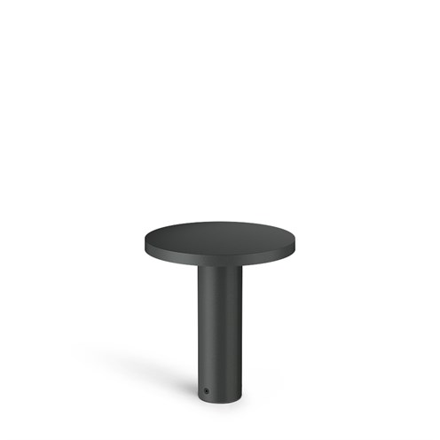 Lombardo+Stik 200 Opal Bollard 270 LED 9W 935lm 2700K, IP65, välisvalgusti, antratsiit