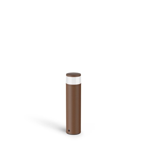 Lombardo+Stik 60 Flat Opal Bollard 300 LED 5,5W 285lm 2700K, IP66, välisvalgusti, corten