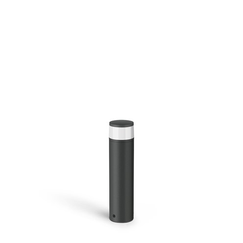 Lombardo+Stik 60 Flat Opal Bollard 300 LED 5,5W 285lm 2700K, IP66, välisvalgusti, antratsiit
