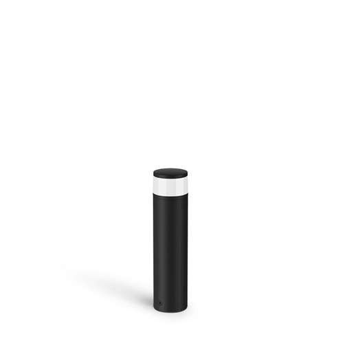 Lombardo+Stik 60 Flat Opal Bollard 300 LED 5,5W 285lm 2700K, IP66, välisvalgusti, must