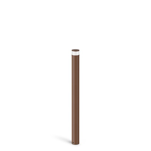 Lombardo+Stik 60 Flat Opal Bollard 750 LED 5,5W 285lm 2700K, IP66, välisvalgusti, corten