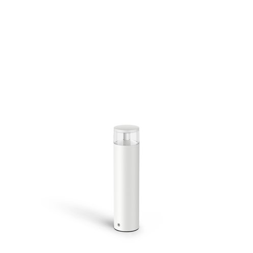 Lombardo+Stik 60 Flat Trasp Bollard 300 LED 5,5W 335lm 2700K, IP66, välisvalgusti, valge