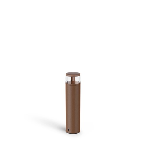 Lombardo+Stik 60 Flat Trasp Bollard 300 LED 5,5W 335lm 2700K, IP66, välisvalgusti, corten