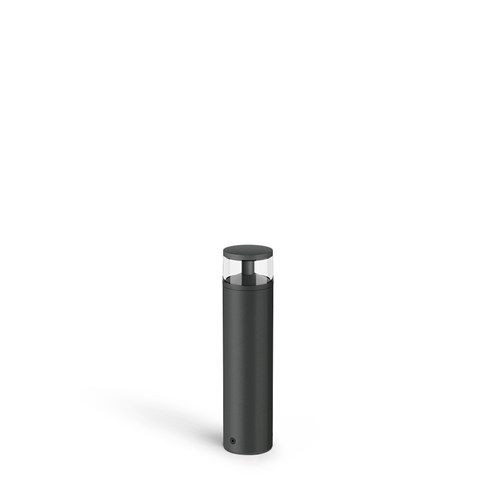 Lombardo+Stik 60 Flat Trasp Bollard 300 LED 5,5W 335lm 2700K, IP66, välisvalgusti, antratsiit