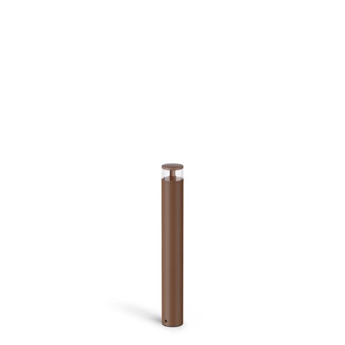 Lombardo+Stik 60 Flat Trasp Bollard 450 LED 5,5W 335lm 2700K, IP66, välisvalgusti, corten