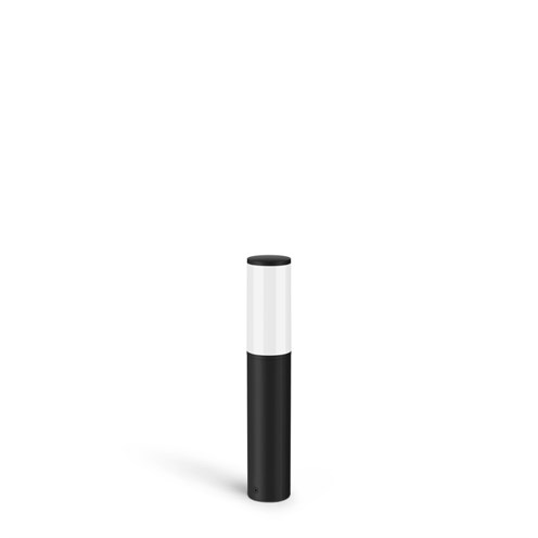 Lombardo+Stik 60 Opal Bollard 390 LED 5,5W 375lm 2700K, IP66, välisvalgusti, must
