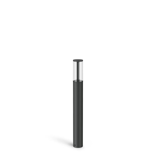 Lombardo+Stik 60 Trasp Bollard 540 LED 5,5W 440lm 2700K, IP66, välisvalgusti, antratsiit
