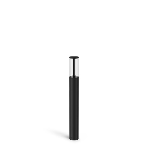 Lombardo+Stik 60 Trasp Bollard 540 LED 5,5W 440lm 2700K, IP66, välisvalgusti, must
