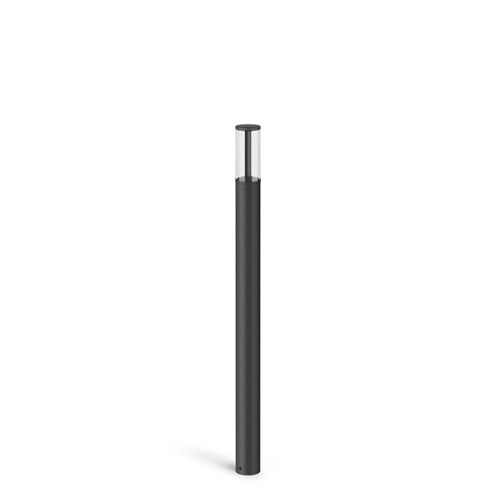 Lombardo+Stik 60 Trasp Bollard 840 LED 5,5W 440lm 2700K, IP66, välisvalgusti, antratsiit