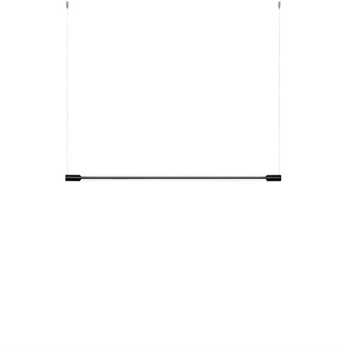 CINI&NILS+Stilo LED 48W 4400lm 2700K CRI>90, hämardatav DALI, üles/alla valgusega rippvalgusti, must