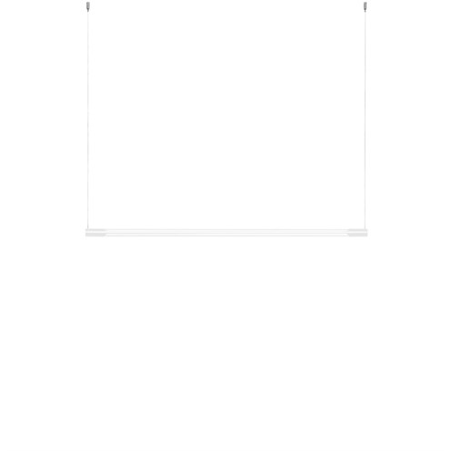 CINI&NILS+Stilo LED 48W 4400lm 2700K CRI>90, hämardatav DALI, üles/alla valgusega rippvalgusti, valge