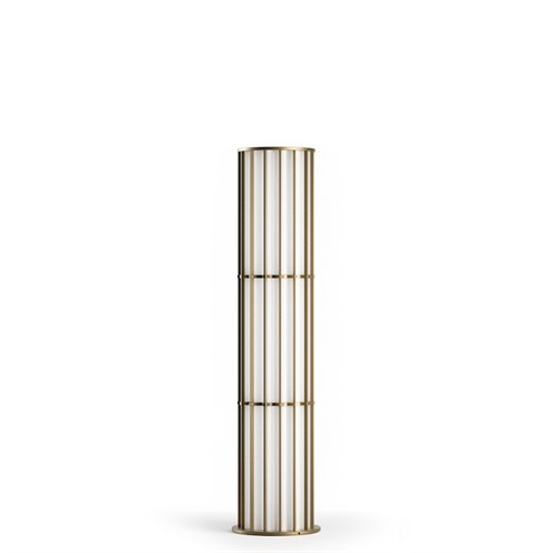 Panzeri+Roma LED 80W 5048lm 2700K CRI>90, hämardatav Push dim, põrandavalgusti, pronks