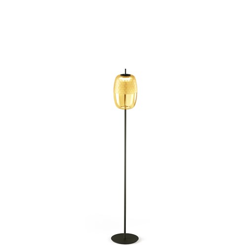 Panzeri+Adamas LED 9W 624lm 2700K CRI>90, hämardatav Push dim, põrandavalgusti, pronks/matt must