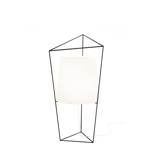 Kdln+Tatu max. 100W E27, lauavalgusti, must, opaalklaas