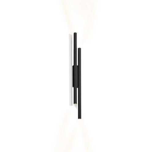 Wever & Ducré+TRACE SLIM WALL 2.0 LED 36W 1960lm 2700K, seinavalgusti, matt must
