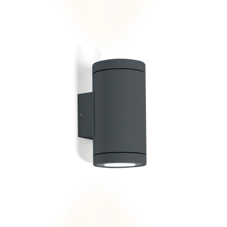 Wever & Ducré+TUBE WALL 2.0 LED 24W 1260lm 3000K CRI>90 36°, IP65, hämardatav phase-cut, seinavalgusti, antratsiithall
