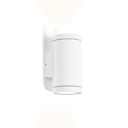 Wever & Ducré+TUBE WALL 2.0 LED 24W 1260lm 3000K CRI>90 36°, IP65, hämardatav phase-cut, seinavalgusti, matt valge
