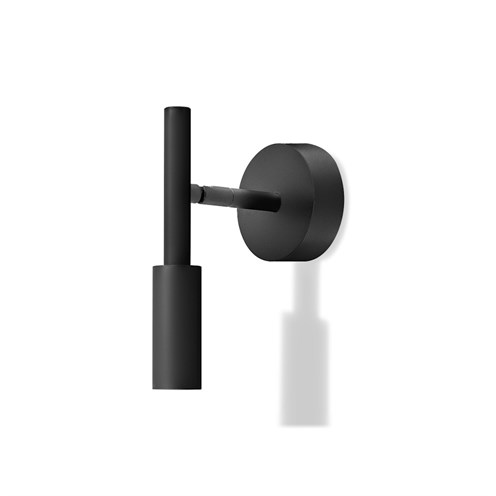 Panzeri+Tubino LED 6,5W 339lm 2700K CRI>90, lae-/seinavalgusti, matt must