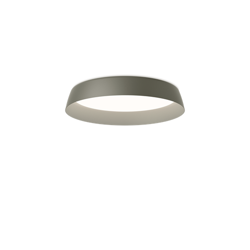 Vibia+Bigger Ceiling LED 52,8W 6806lm 2700K CRI>90, hämardatav Push/1-10V/DALI, laevalgusti, rohekashall