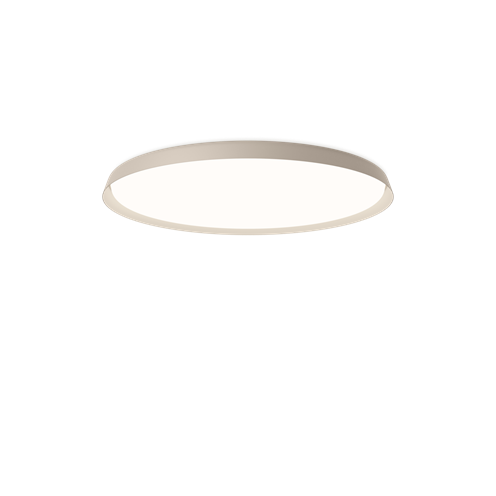 Vibia+Bigger Ceiling Flat LED 98W 12827lm 2700K CRI>90, hämardatav Push/1-10V/DALI, laevalgusti, siidhall