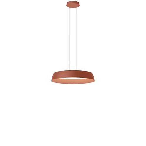 Vibia+Bigger Hanging LED 52,8W 6547lm 2700K CRI>90, hämardatav Push/1-10V/DALI, rippvalgusti, terrakota