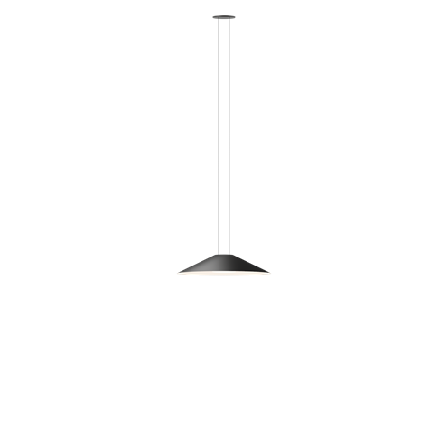 Vibia+Circus Solo Hidden Diffuser LED 12,8W 1008lm 2700K CRI>90, hämardatav Push/DALI, rippvalgusti, must