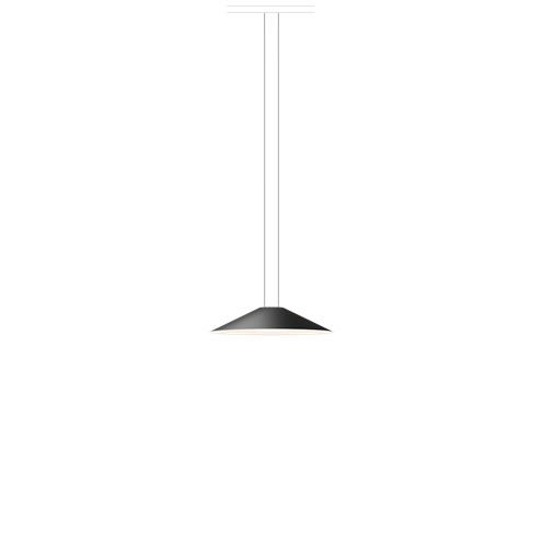 Vibia+Circus Hidden Diffuser Pendant LED 12,8W 1008lm 2700K CRI>90, hämardatav DALI, siinivalgusti, must