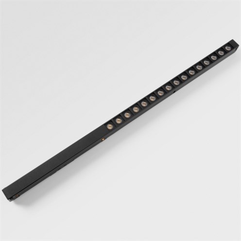 Modular+Pista Linear Spots Track 48V 429 1x LED 19W 1415lm 3000K CRI>90 39°, hämardatav DALI, siinivalgusti, matt must